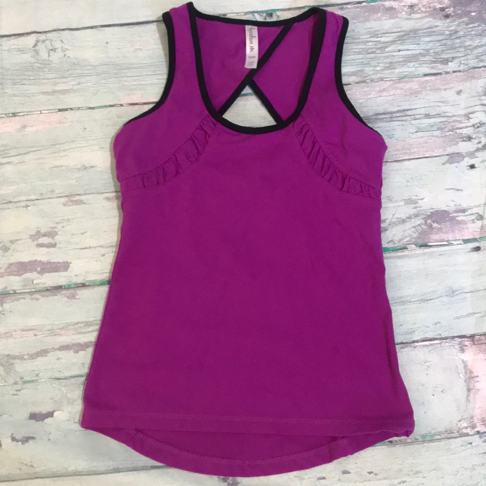Kyodan purple and black tank. Size Medium